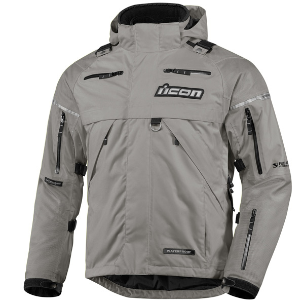 Motorradweste ICON Patrol Grey
