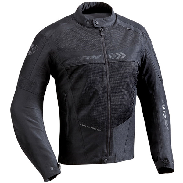 Motorradjacke Ixon Alloy Schwarz