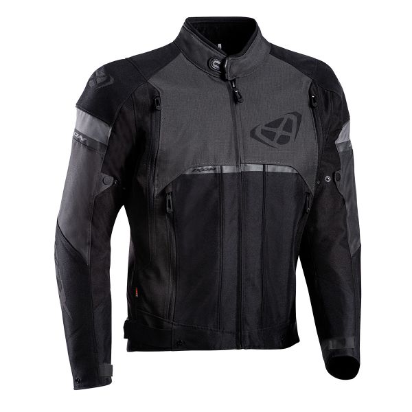 Motorradjacke Ixon Allroad Black Grey Motorradjacke Ixon Allroad Black Grey