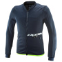 Motorradjacke Ixon Arma Navy White Bright Yellow