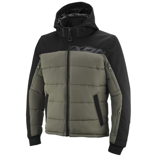 Motorradjacke Ixon Aspen Kaki Black