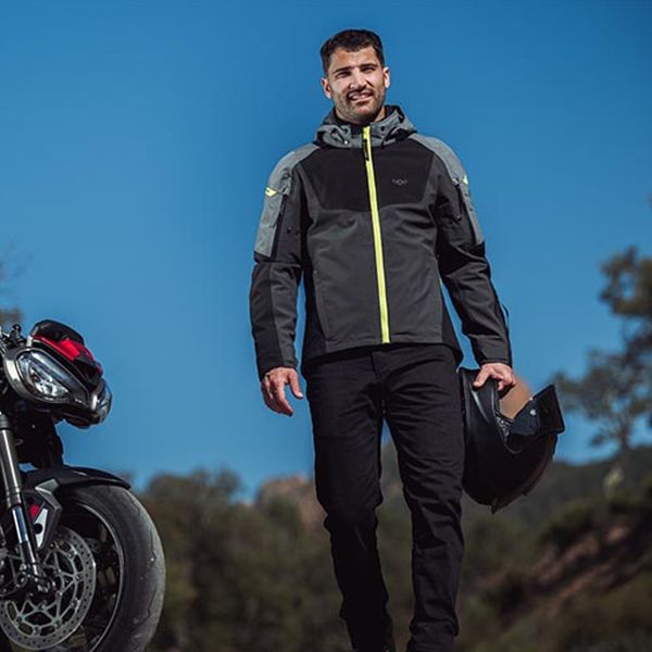 Ixon Burning Grey Black Bright Yellow