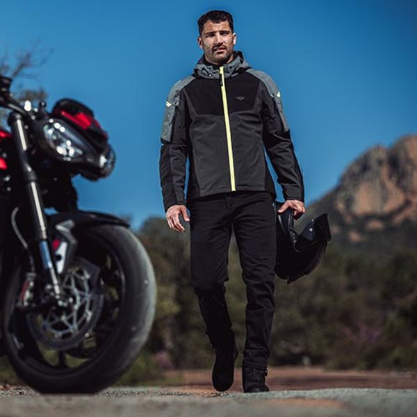 Ixon Burning Grey Black Bright Yellow