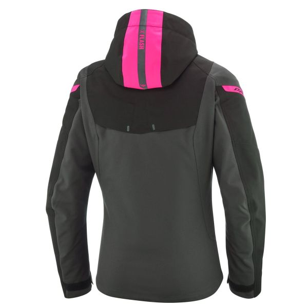 Ixon Burning Lady Anthrazit Schwarz Pink