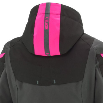 Ixon Burning Lady Anthrazit Schwarz Pink
