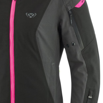 Ixon Burning Lady Anthrazit Schwarz Pink