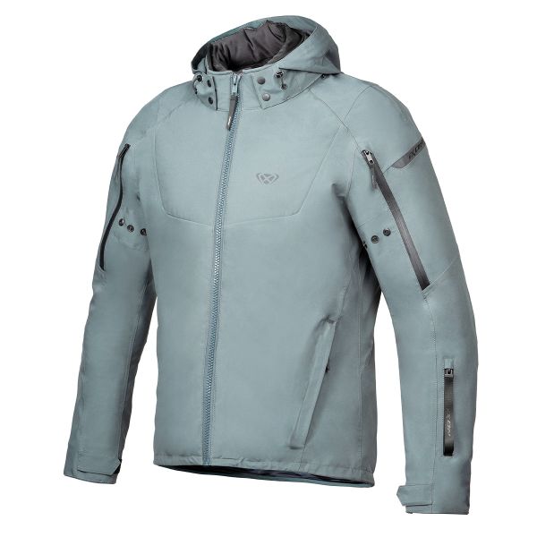 Motorradjacke Ixon Burning Tactic Green