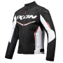 Motorradjacke Ixon Cordolo Black White Red