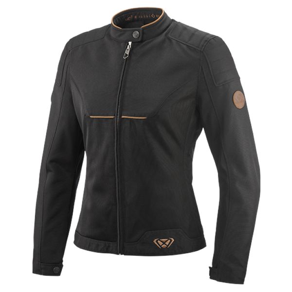 Motorradjacke Ixon Cornet Lady Black Brown Motorradjacke Ixon Cornet Lady Black Brown