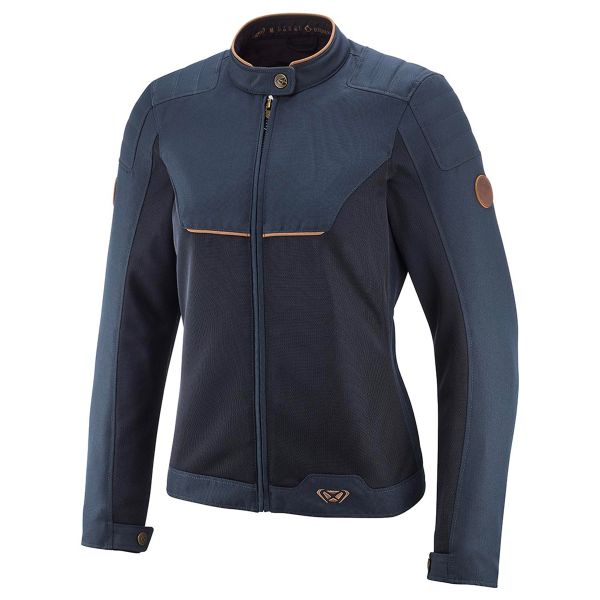 Motorradjacke Ixon Cornet Lady Navy Brown Motorradjacke Ixon Cornet Lady Navy Brown