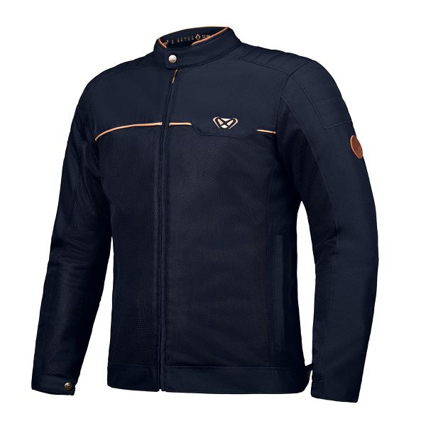 Motorradjacke Ixon Cornet Navy Brown Motorradjacke Ixon Cornet Navy Brown