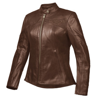 Motorradjacke Ixon Crank Air Lady Brown