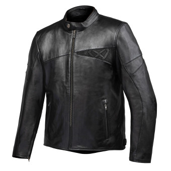 Motorradjacke Ixon Cranky C-Sizing Black