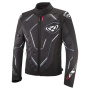 Motorradjacke Ixon Demoniak Black White