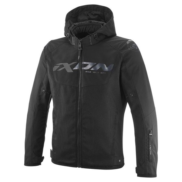 Motorradjacke Ixon Fierce Black Motorradjacke Ixon Fierce Black