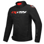Motorradjacke Ixon Fierce Black White Red