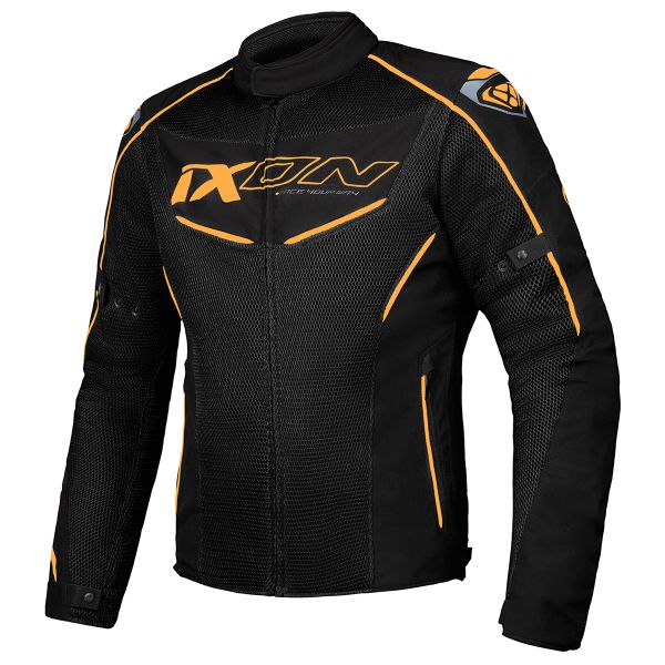 Motorradjacke Ixon Flicker Black Orange