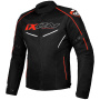 Motorradjacke Ixon Flicker Black White Red