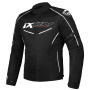 Motorradjacke Ixon Flicker Black White