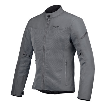 Motorradjacke Ixon Fresh Grey