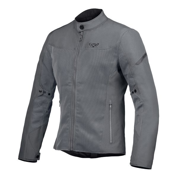 Motorradjacke Ixon Fresh Grey