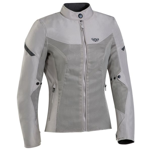 Motorradjacke Ixon Fresh Lady Grege