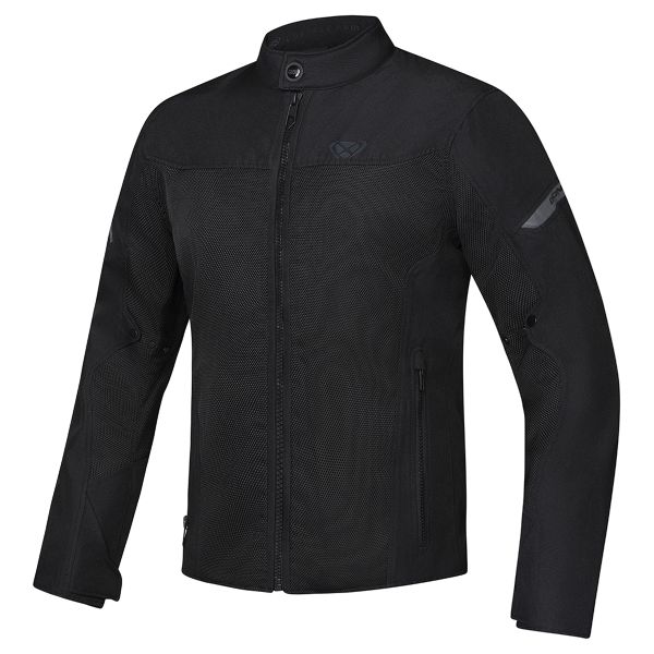 Motorradjacke Ixon Fresh Slim Black