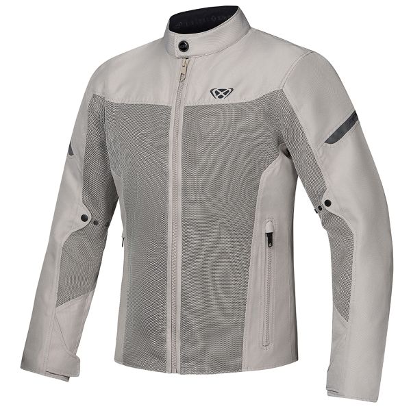 Motorradjacke Ixon Fresh Slim Grege
