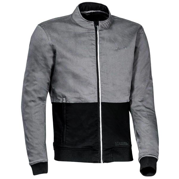 Motorradjacke Ixon Fulham Grey Black Motorradjacke Ixon Fulham Grey Black