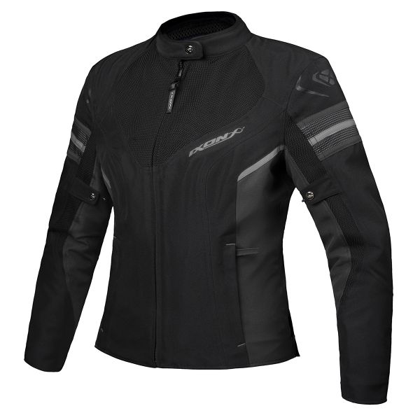 Motorradjacke Ixon Ilana Evo Black Anthracite Silver