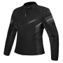 Motorradjacke Ixon Ilana Evo Black Anthracite Silver