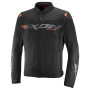 Motorradjacke Ixon Ionix Schwarz Anthrazit Orange