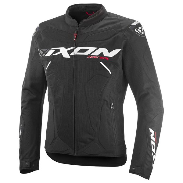 Motorradjacke Ixon Ionix Black White Motorradjacke Ixon Ionix Black White