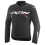 Motorradjacke Ixon Ionix Black White