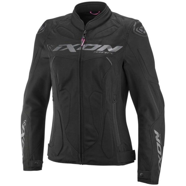 Motorradjacke Ixon Ionix Lady Schwarz Motorradjacke Ixon Ionix Lady Schwarz