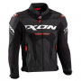 Motorradjacke Ixon Jackal Jacket Black White Red