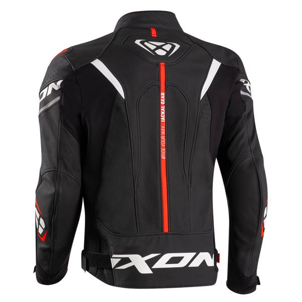 Ixon Jackal Jacket Black White Red