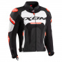 Motorradjacke Ixon Jackal Jacket White Black Red