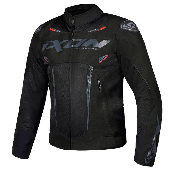 Motorradjacke Ixon M-Apocalypse Black