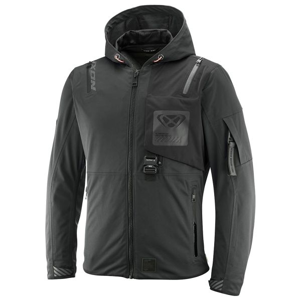 Motorradjacke Ixon M-Quarter Anthrazit Schwarz Motorradjacke Ixon M-Quarter Anthrazit Schwarz