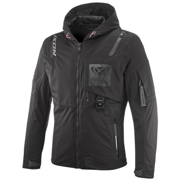 Motorradjacke Ixon M-Quarter Black Motorradjacke Ixon M-Quarter Black