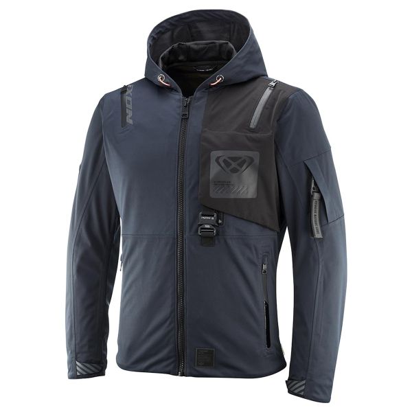 Motorradjacke Ixon M-Quarter Navy Black Motorradjacke Ixon M-Quarter Navy Black