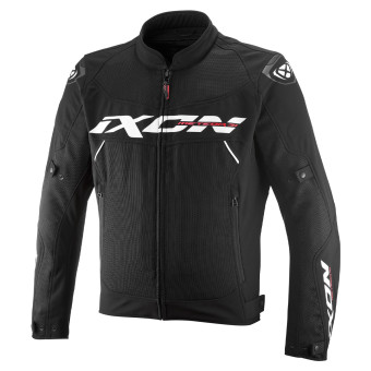 Motorradjacke Ixon Meteor 31 Black White