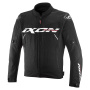 Motorradjacke Ixon Meteor 31 Black White