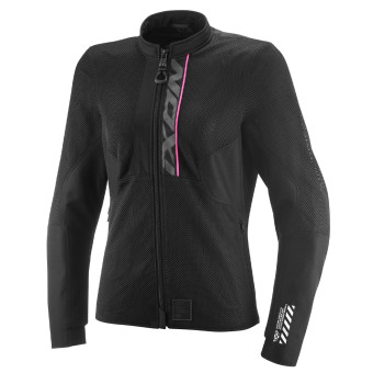 Motorradjacke Ixon Ostro Lady Schwarz Bright Pink Motorradjacke Ixon Ostro Lady Schwarz Bright Pink