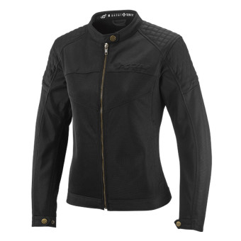 Motorradjacke Ixon Ozcan Lady Black