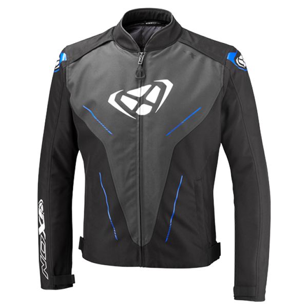 Motorradjacke Ixon Prodigy Black Anthracite Bleue Motorradjacke Ixon Prodigy Black Anthracite Bleue