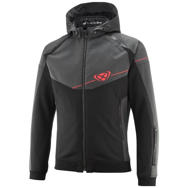 Motorradjacke Ixon Abschnitt Black Anthracite Red Motorradjacke Ixon Abschnitt Black Anthracite Red