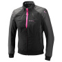 Motorradjacke Ixon Siwa Lady Black Anthracite Pink