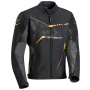Motorradjacke Ixon Slash Black Anthracite Orange